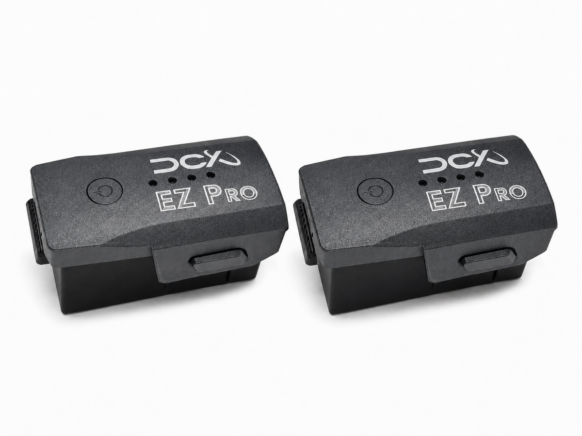EZ Pro Drone Batteries 2pk DCX Unlimited Drones 2 Pack 
