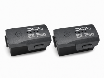 EZ Pro Drone Batteries 2pk DCX Unlimited Drones 2 Pack 