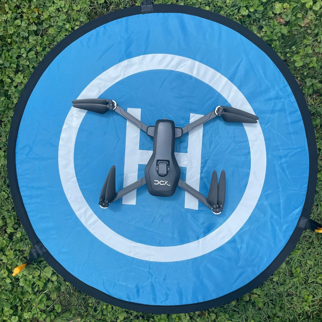 Large Drone Landing Pad 32inch Waterproof Blue