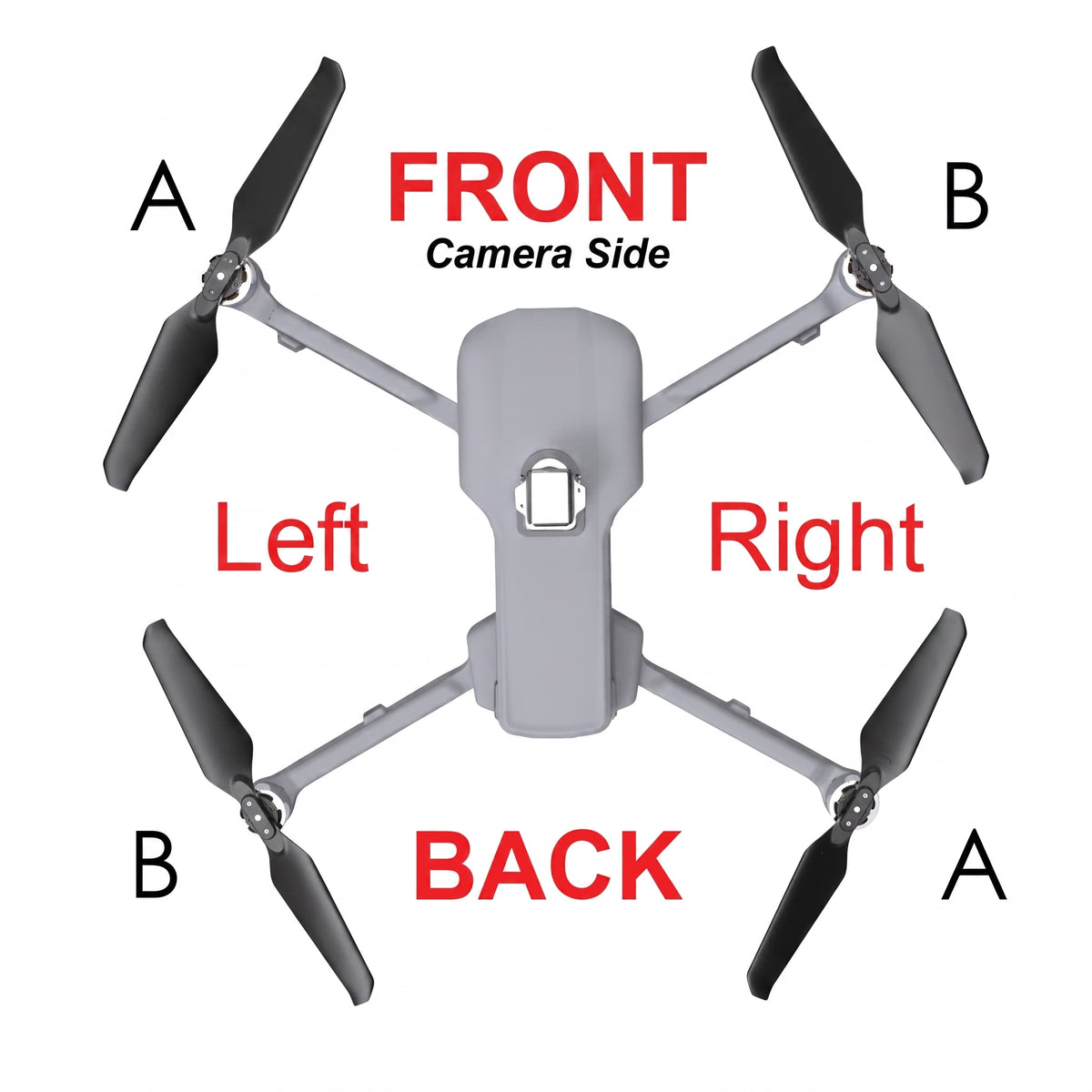 Volo X EZ AI Drone Propeller Blades
